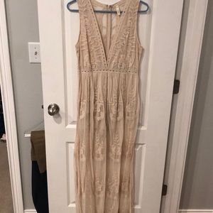 Long romper maxi
